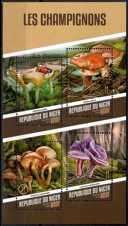 Znaczek Niger 2018 Mi ark 5498-5501 Czyste **