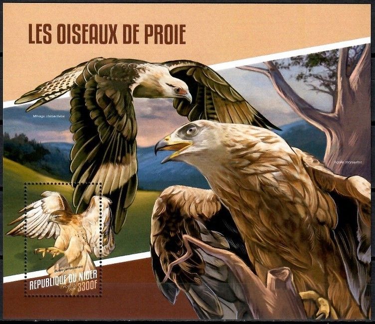 Znaczek Niger 2018 Mi bl 806 Czyste **