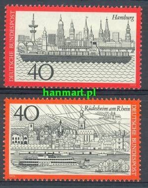 Znaczek Niemcy 1973 Mi 761-762 Czyste **