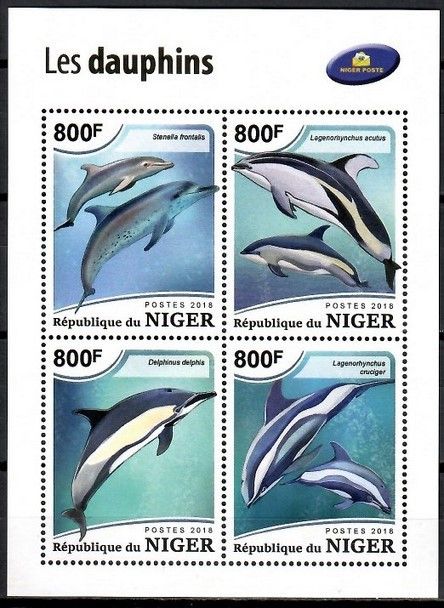 Znaczek Niger 2018 Mi ark 6035-6038 Czyste **