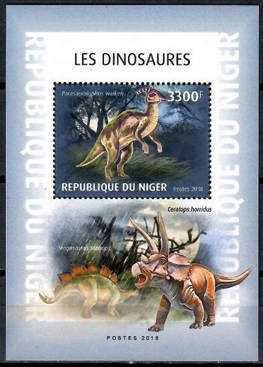 Znaczek Niger 2018 Mi bl 928 Czyste **