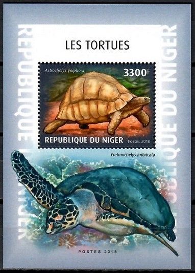 Znaczek Niger 2018 Mi bl 929 Czyste **