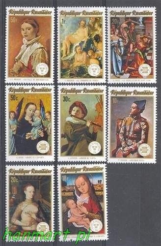Znaczek Rwanda 1974 Mi 641-648 Czyste **