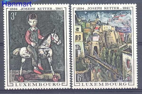Znaczek Luksemburg 1969 Mi 790-791 Czyste **