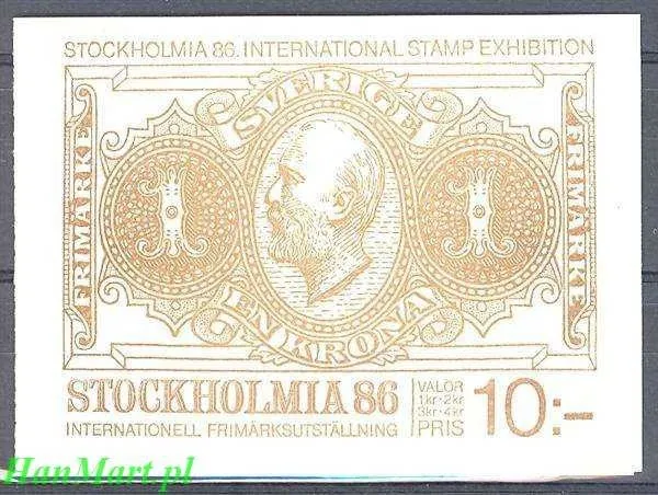 Znaczek  Szwecja 1983 Mi mh 94 Czyste **