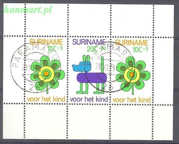 Znaczek Surinam 1973 Mi bl 13 Stemplowane