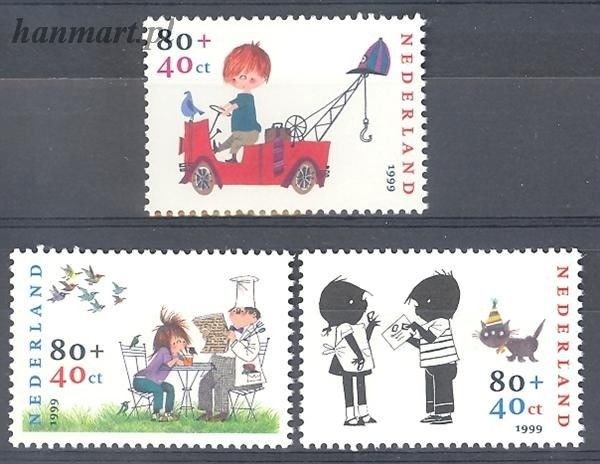 Znaczek Holandia 1999 Mi 1750-1752 Czyste **