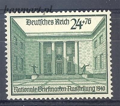 Znaczek Deutsches Reich / III Rzesza 1940 Mi 743 Czyste **