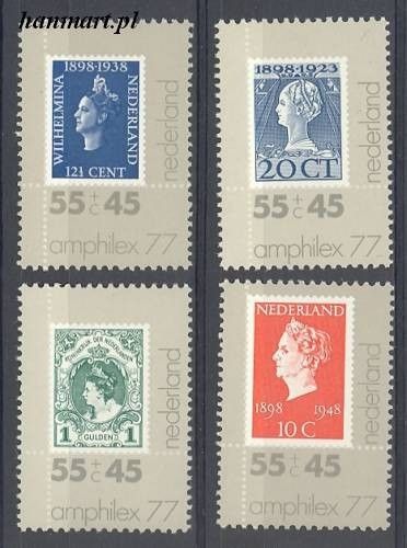Znaczek Holandia 1977 Mi 1101-1104 Czyste **