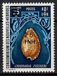 Znaczek Nowe Hebrydy 1977 Mi 464I Czyste **