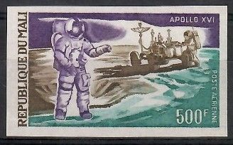Znaczek Mali 1972 Mi 332B Czyste **
