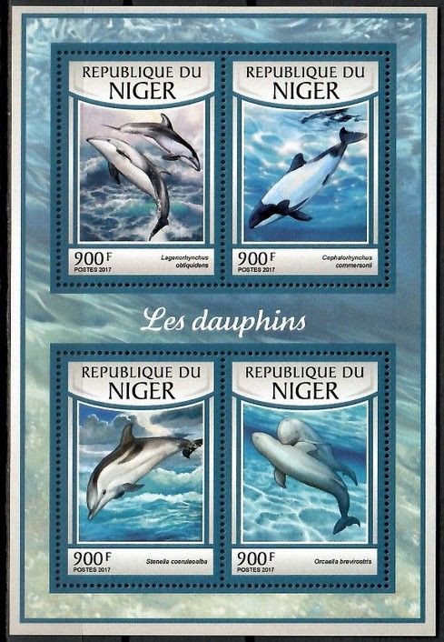 Znaczek Niger 2017 Mi ark 4757-4760 Czyste **