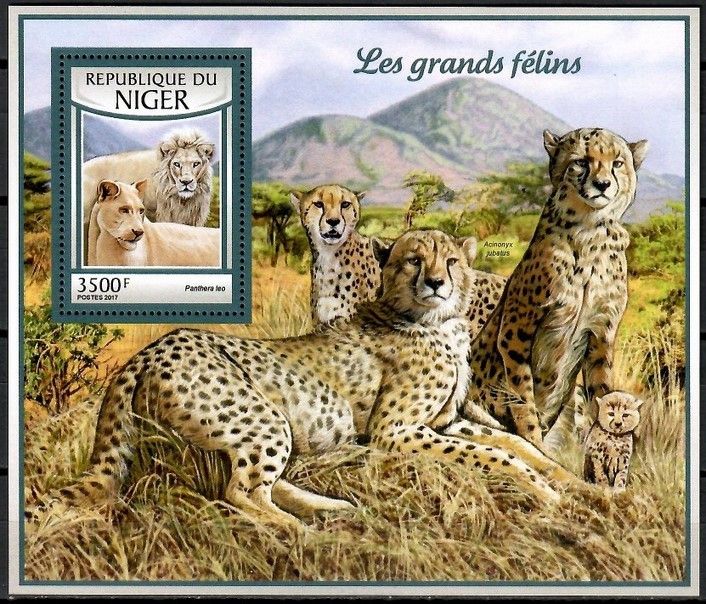Znaczek Niger 2017 Mi bl 657 Czyste **