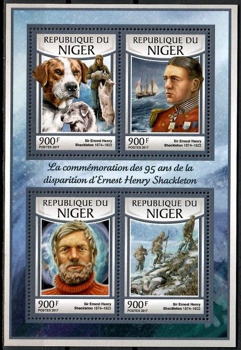 Znaczek Niger 2017 Mi ark 4802-4805 Czyste **