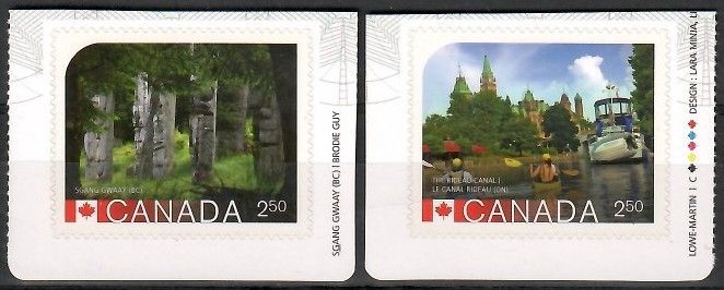 Znaczek Kanada 2014 Mi 3122-3123 Czyste **