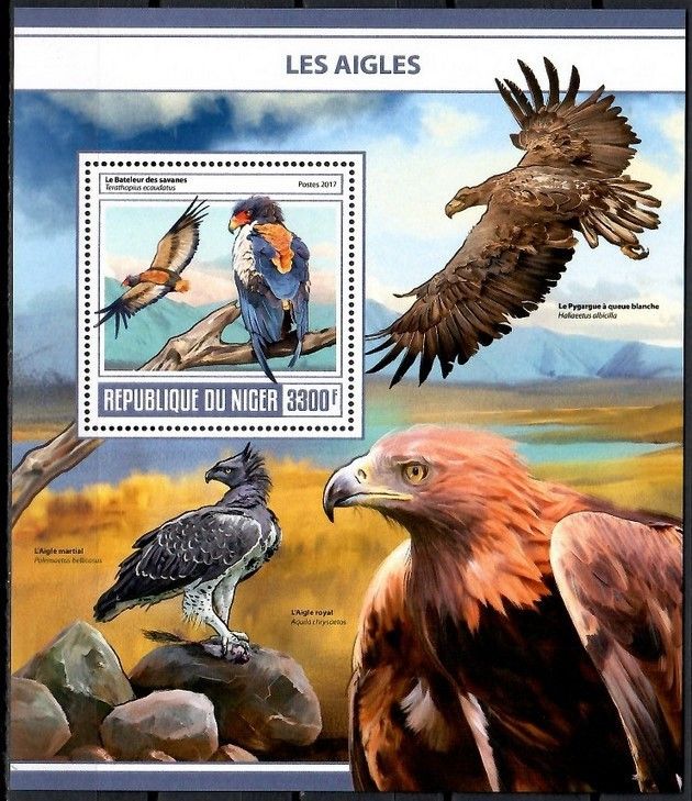 Znaczek Niger 2017 Mi bl 708 Czyste **
