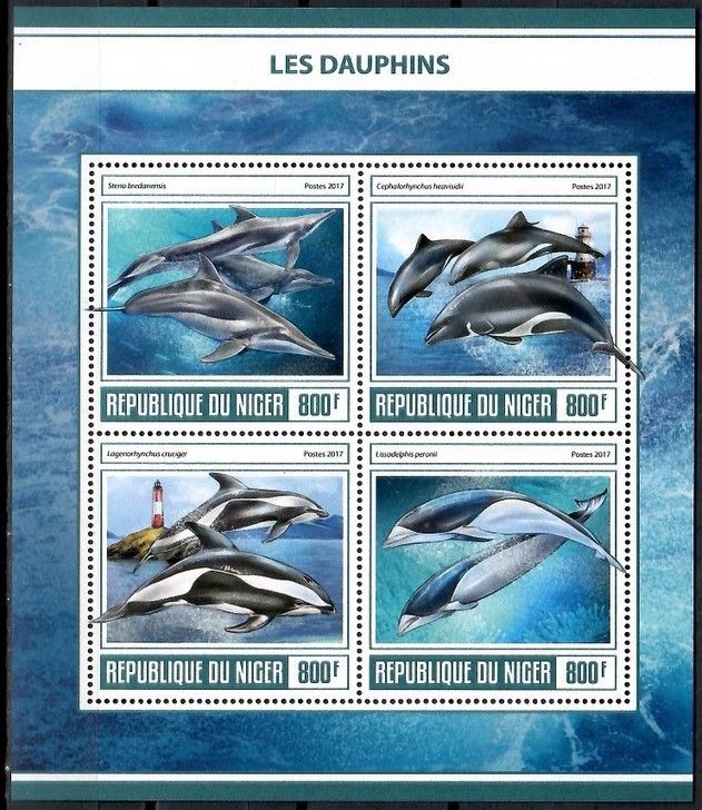 Znaczek Niger 2017 Mi ark 5037-5040 Czyste **