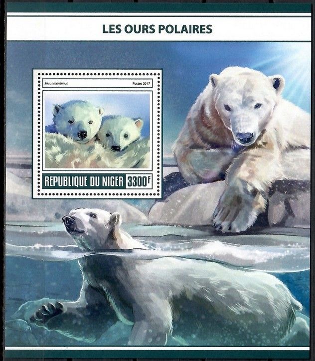 Znaczek Niger 2017 Mi bl 712 Czyste **