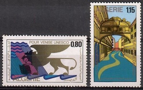 Znaczek Algieria 1972 Mi 579-580 Czyste **