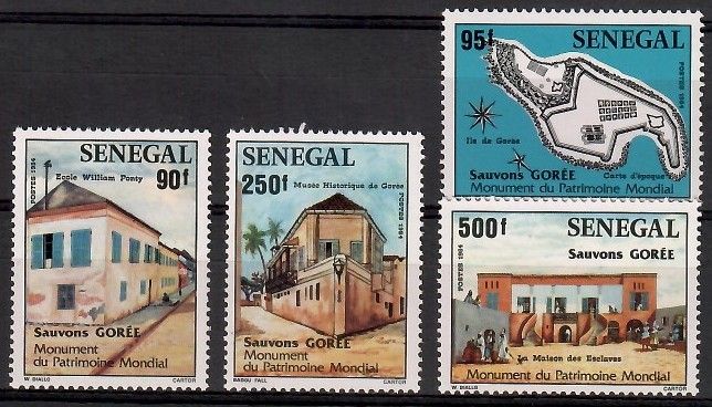Znaczek Senegal 1984 Mi 826-829 Czyste **
