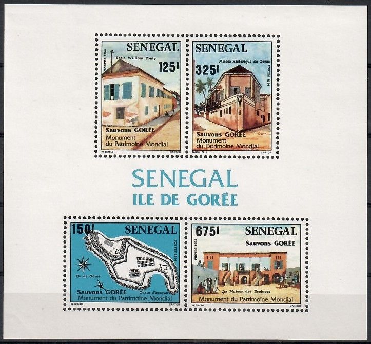 Znaczek Senegal 1984 Mi bl 47 Czyste **