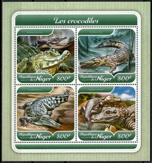 Znaczek Niger 2017 Mi ark 5383-5386 Czyste **