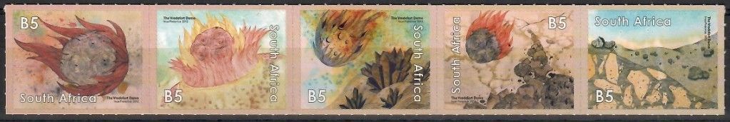 Znaczek Republika Południowej Afryki 2012 Mi 2157-2161 Czyste **