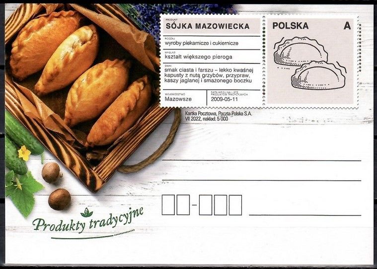 Znaczek Polska 2022 Fi Cp 1969 Całostka pocztowa