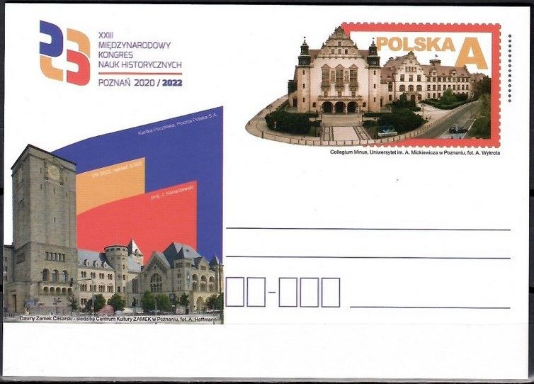 Znaczek Polska 2022 Fi Cp 1972 Całostka pocztowa