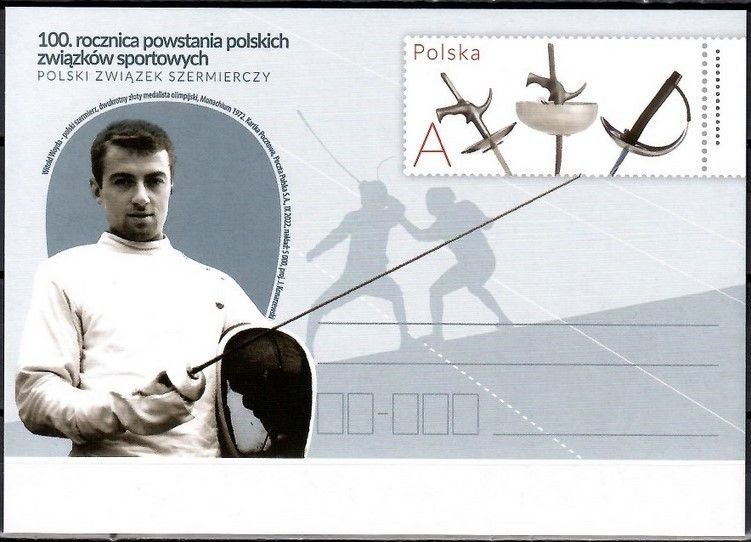 Znaczek Polska 2022 Fi Cp 1977 Całostka pocztowa