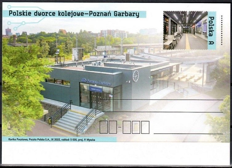 Znaczek Polska 2022 Fi Cp 1982 Całostka pocztowa