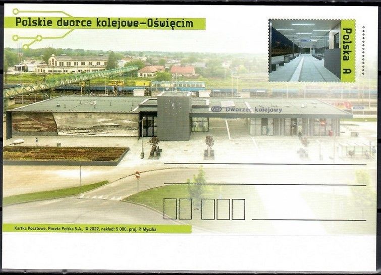 Znaczek Polska 2022 Fi Cp 1983 Całostka pocztowa