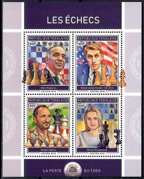 Znaczek Togo 2018 Mi ark 9210-9213 Czyste **