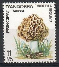 Znaczek Andora (hiszpańska) 1984 Mi 178 Czyste **