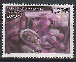 Znaczek Andora (francuska) 2005 Mi 629 Czyste **