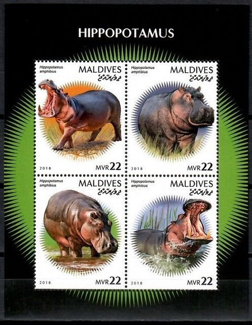 Znaczek Malediwy 2018 Mi ark 8094-8097 Czyste **