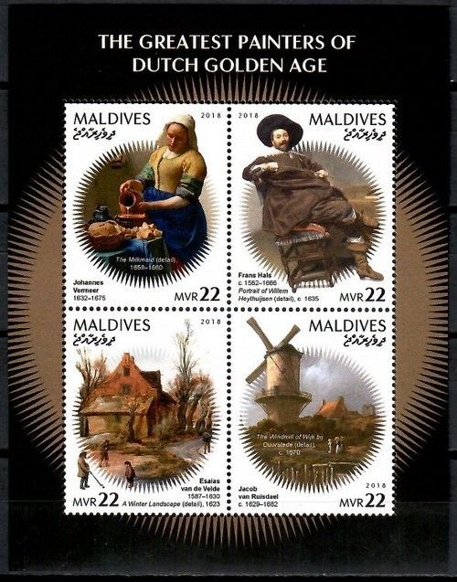 Znaczek Malediwy 2018 Mi ark 8099-8102 Czyste **