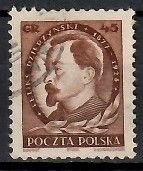 Znaczek Polska 1951 Mi 700 Fi 562 Stemplowane