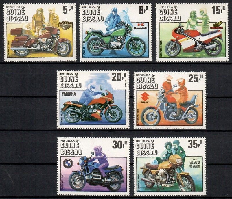 Znaczek Gwinea Bissau 1985 Mi 834-840 Czyste **