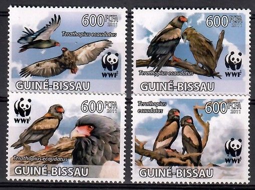 Znaczek Gwinea Bissau 2011 Mi 5229-5232 Czyste **