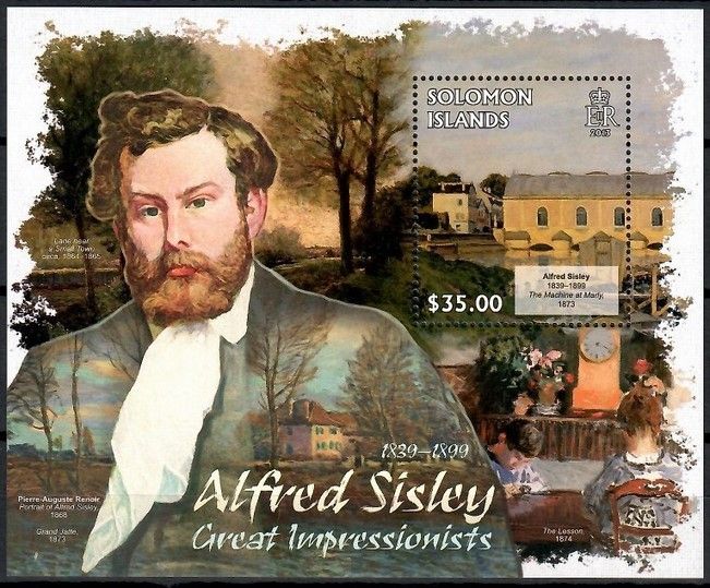 Znaczek Wyspy Salomona 2013 Mi bl 133 Czyste **