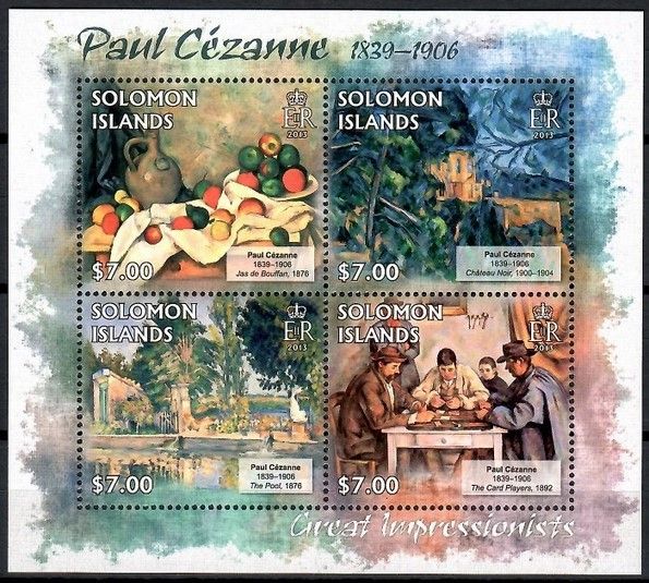 Znaczek Wyspy Salomona 2013 Mi ark 1701-1704 Czyste **