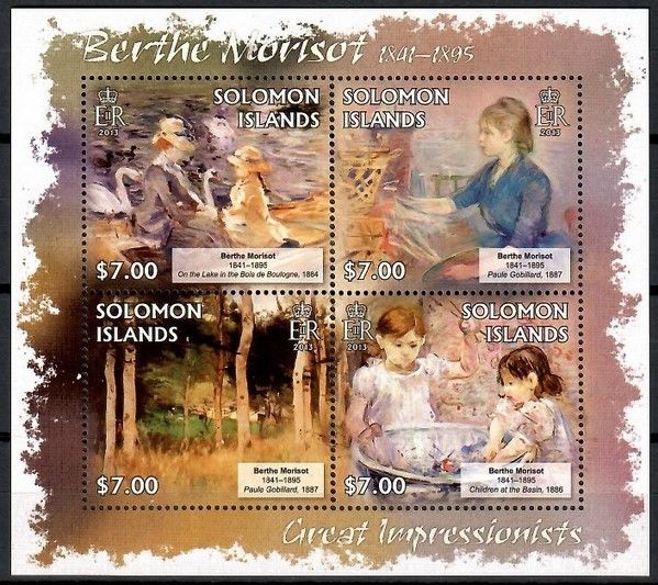 Znaczek Wyspy Salomona 2013 Mi ark 1716-1719 Czyste **