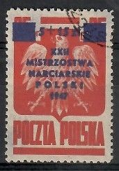 Znaczek Polska 1947 Mi 452 Fi 417 Stemplowane