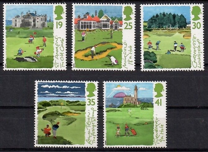 Znaczek Wielka Brytania 1994 Mi 1522-1526 Czyste **