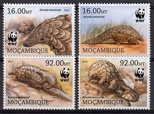 Znaczek Mozambik 2013 Mi 6429-6432 Czyste **