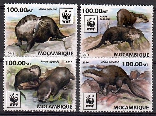 Znaczek Mozambik 2016 Mi 8884-8887 Czyste **