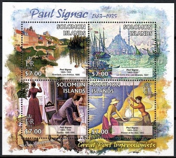 Znaczek Wyspy Salomona 2013 Mi ark 1766-1769 Czyste **