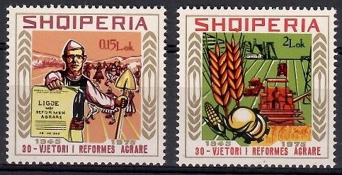 Znaczek Albania 1975 Mi 1800-1801 Czyste **