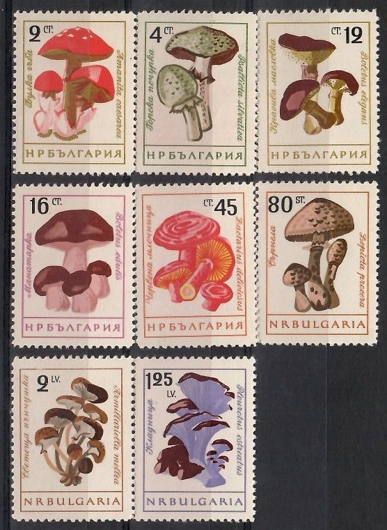 Znaczek Bułgaria 1961 Mi 1263-1270 Czyste **